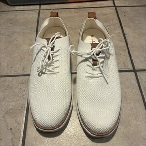 VILOCY Men's Size 13 Mesh Dress Sneakers Breathable Oxford Walking Tennis Shoes